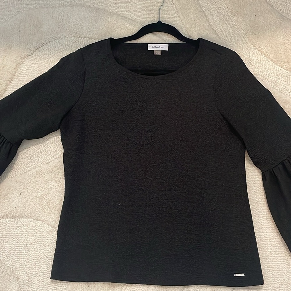 Lightly worn long sleeve Calvin Klein blouse